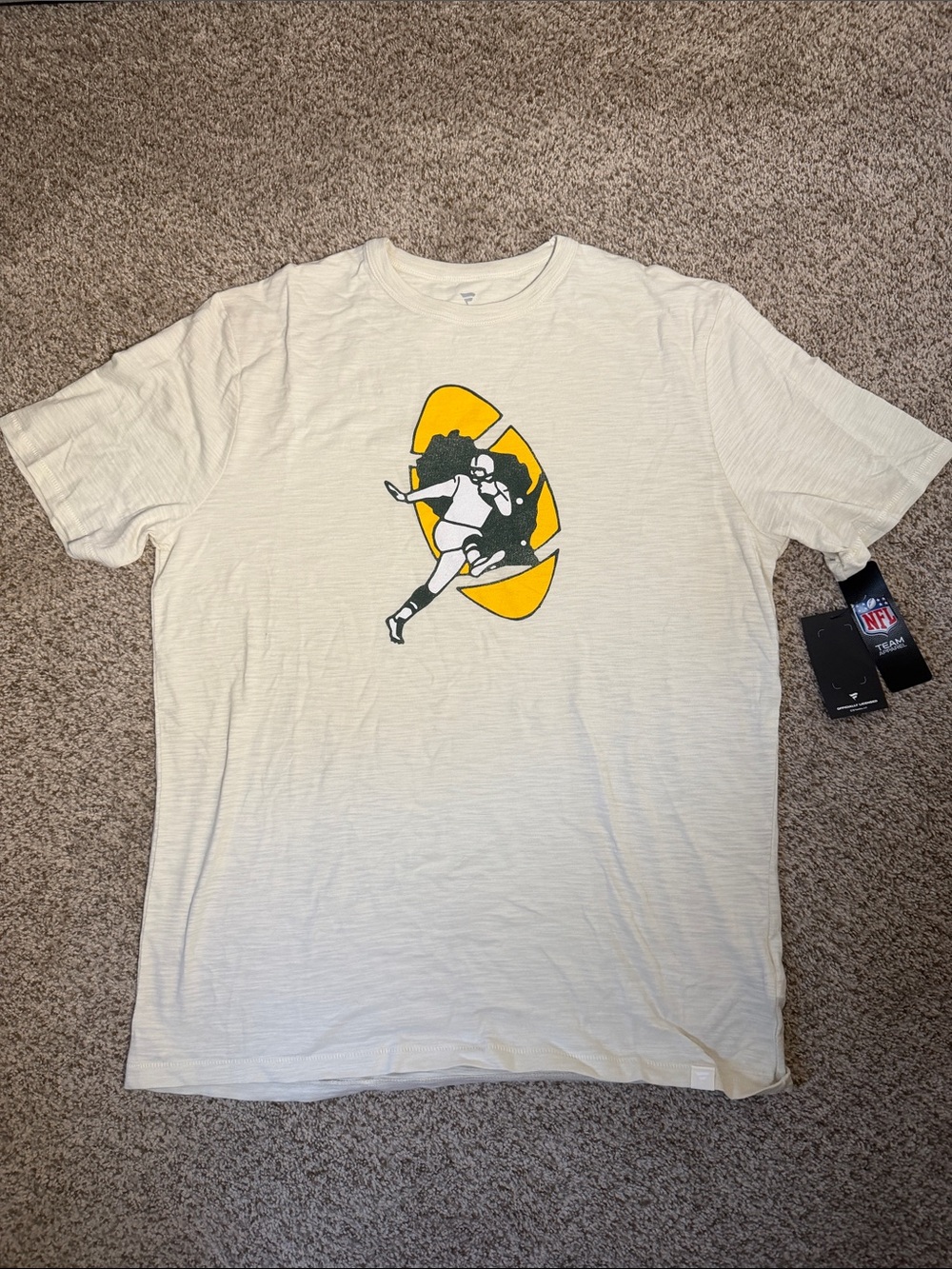 Men's Beige Packer’s T-Shirt